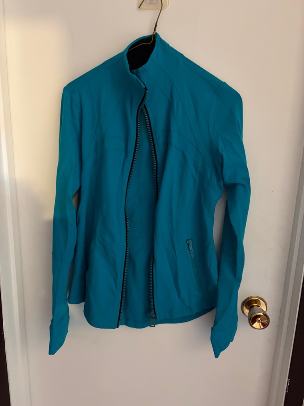 lululemon athletica Teal Lightweight Utility Jacket